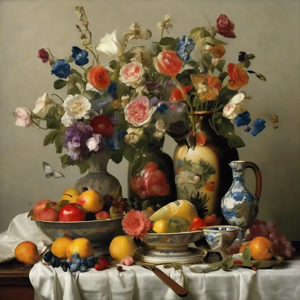 Still Life with a Guitar – Adalbert Erdeli