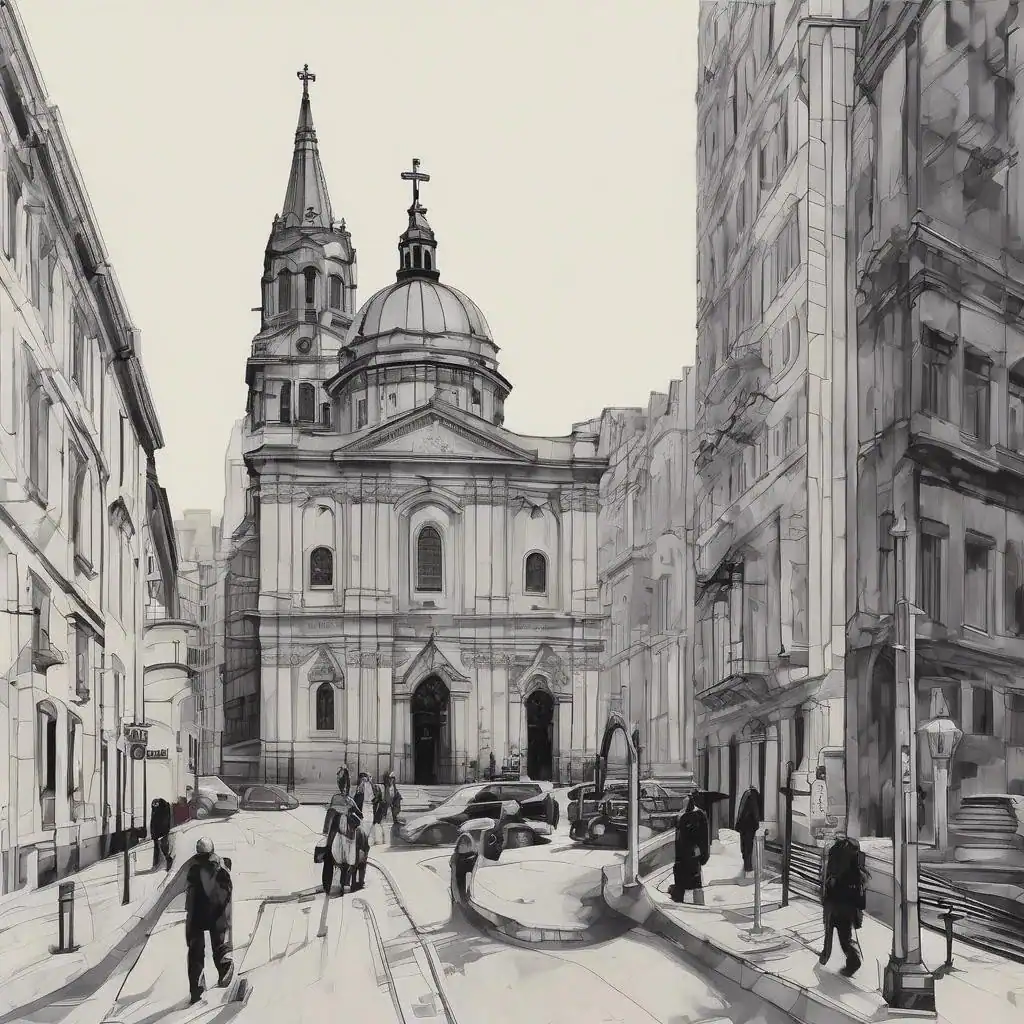 Near the church – HRASARKOS