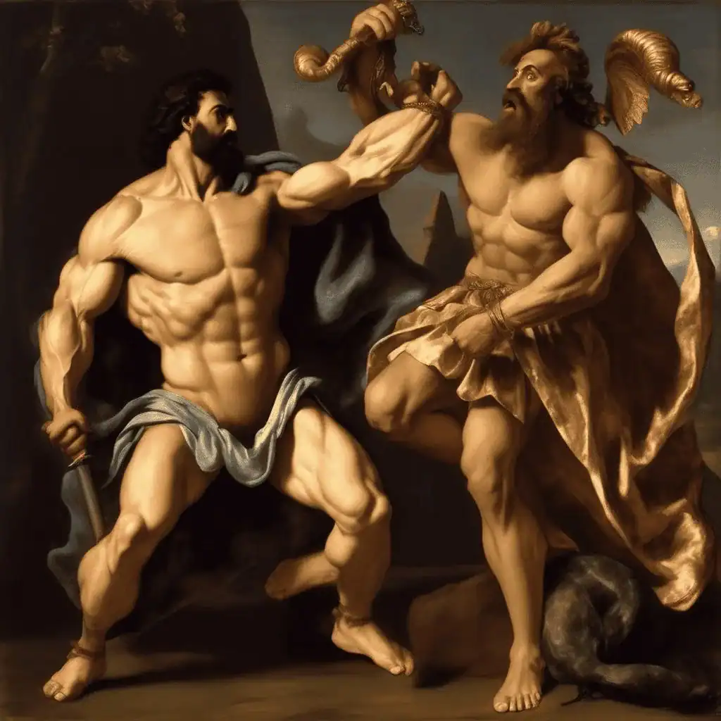 Hercules Defeats the King Geryon – Francisco de Zurbaran
