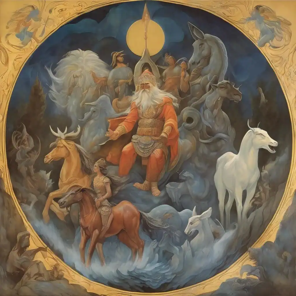 Illustration  to the ‘Kobzar’ by Taras Shevchenko – Vasyl Sedlyar