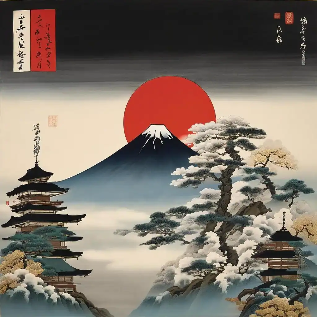 Fuji-san – Sengai